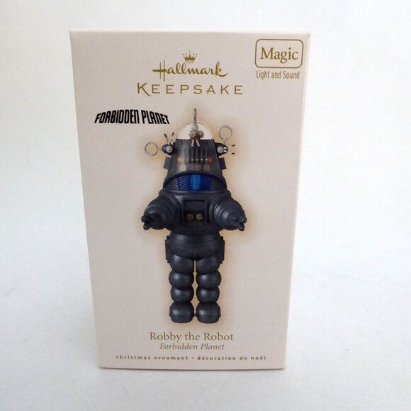 NEW 2009 HALLMARK FORBIDDEN PLANET ROBBY ROBOT MAGIC CHRISTMAS ORNAMENT - Picture 8 of 12